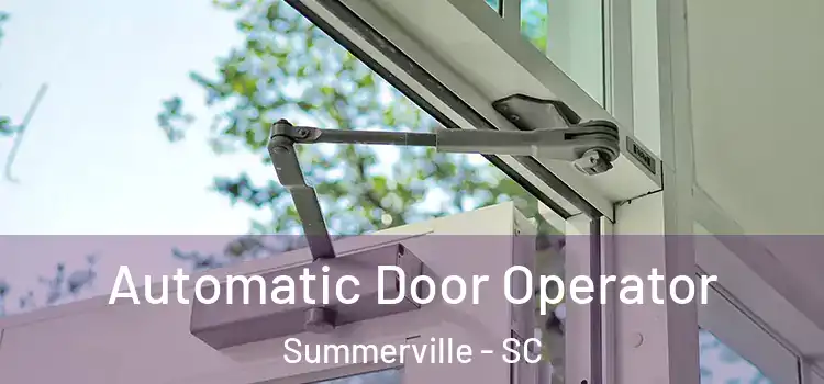 Automatic Door Operator Summerville - SC