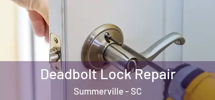  Deadbolt Lock Repair Summerville - SC