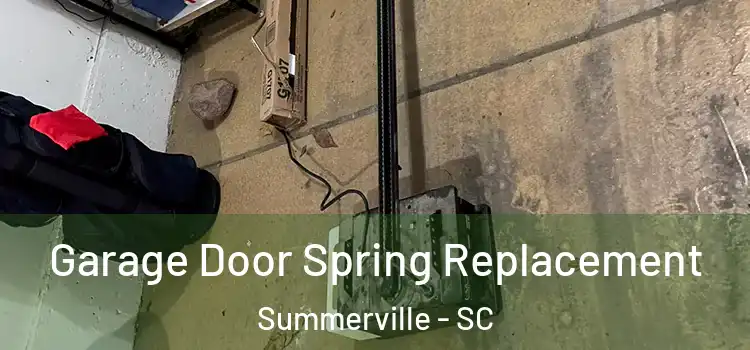  Garage Door Spring Replacement Summerville - SC